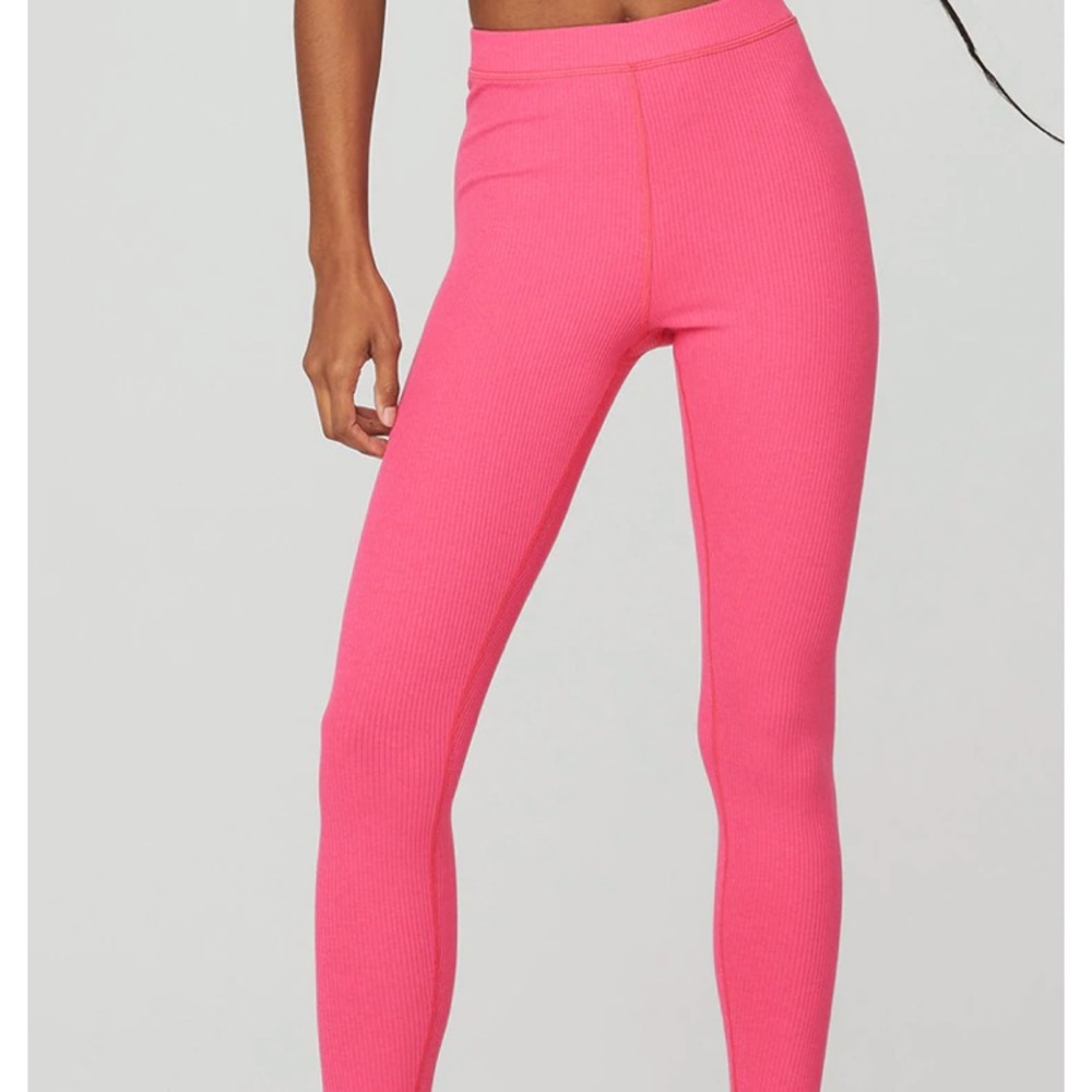 Ribbed high waist 7/8 so leggings size small